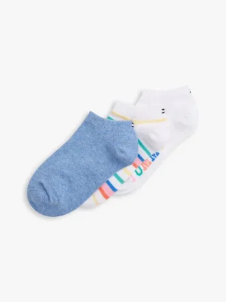 キッズ カラーミックス アンクルソックス 3足セット