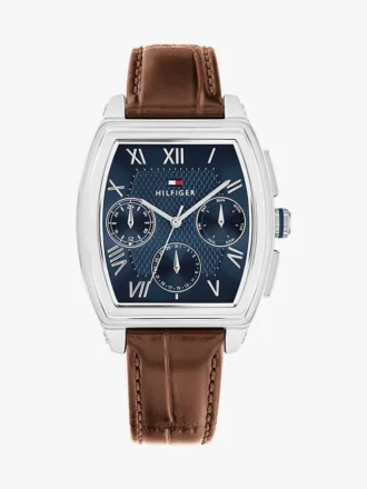 36mm レザーストラップ マルチファンクションウォッチ