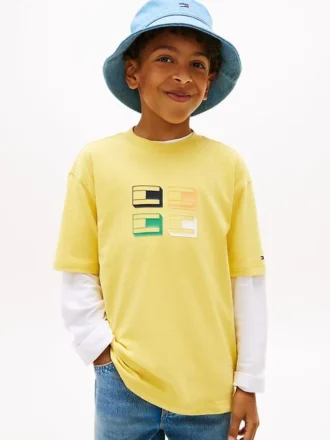 キッズ用 3DロゴプリントTシャツ