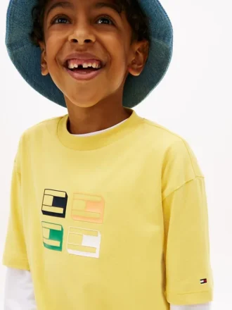 キッズ用 3DロゴプリントTシャツ