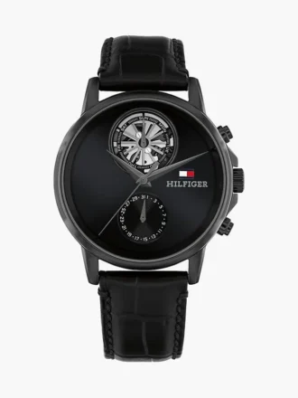 40mm レザーストラップ ドレスウォッチ
