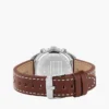 40mm レザーストラップ クロノグラフウォッチ 40mm レザーストラップ クロノグラフウォッチ
