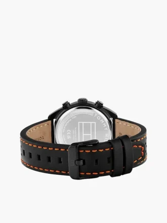40mm レザーストラップ クロノグラフウォッチ