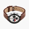 40mm レザーストラップ クロノグラフウォッチ 40mm レザーストラップ クロノグラフウォッチ
