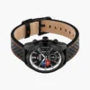 40mm レザーストラップ クロノグラフウォッチ