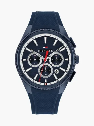 43mm シリコンストラップ デュアルタイムウォッチ