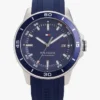 43mm シリコンストラップ クロノグラフウォッチ
