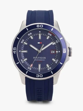 43mm シリコンストラップ クロノグラフウォッチ