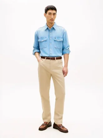 5ポケット ストレートパンツ
