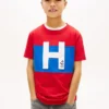 キッズ ノーティカルHロゴ カラーブロックTシャツ