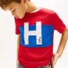 キッズ ノーティカルHロゴ カラーブロックTシャツ