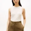 ケーブルニット タンクトップ ケーブルニット タンクトップ