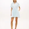 リネン ミニシャツドレス リネン ミニシャツドレス
