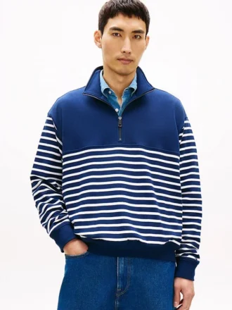 キッズ用ロゴ入りジップアップフーディー