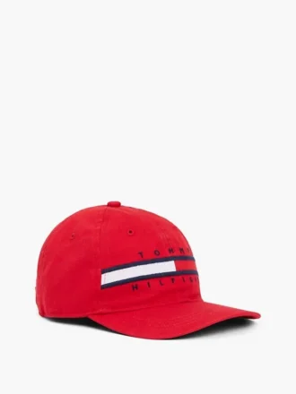 キッズ フラッグストライプ ロゴ ベースボールキャップ