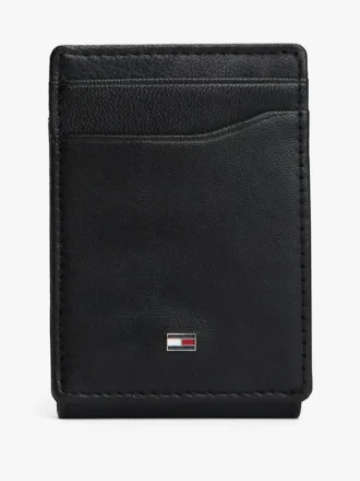 ペブルドレザー マグネット式二つ折り財布