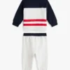 ベビー用カラーブロックトップス&ジョガーパンツセット ベビー用カラーブロックトップス&ジョガーパンツセット