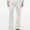 ルーズフィット プリーツ入り ペーパータッチパンツ ルーズフィット プリーツ入り ペーパータッチパンツ