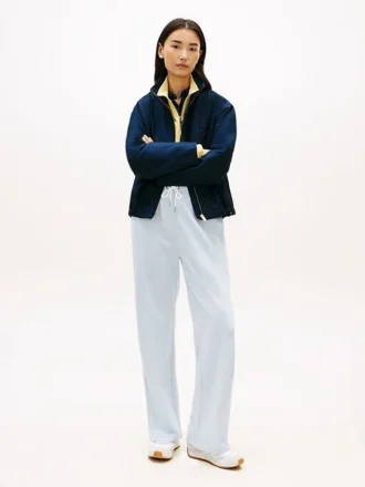 裏起毛ワイドレッグスウェットパンツ