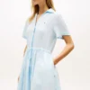 リネン ミニシャツドレス リネン ミニシャツドレス