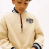 キッズ ピーチドツイル バーシティボンバー