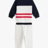 ベビー用カラーブロックトップス&ジョガーパンツセット ベビー用カラーブロックトップス&ジョガーパンツセット