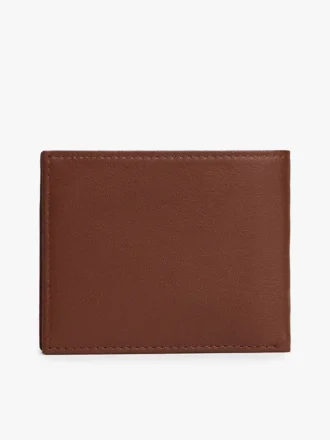 ペブルドレザー製二つ折り財布