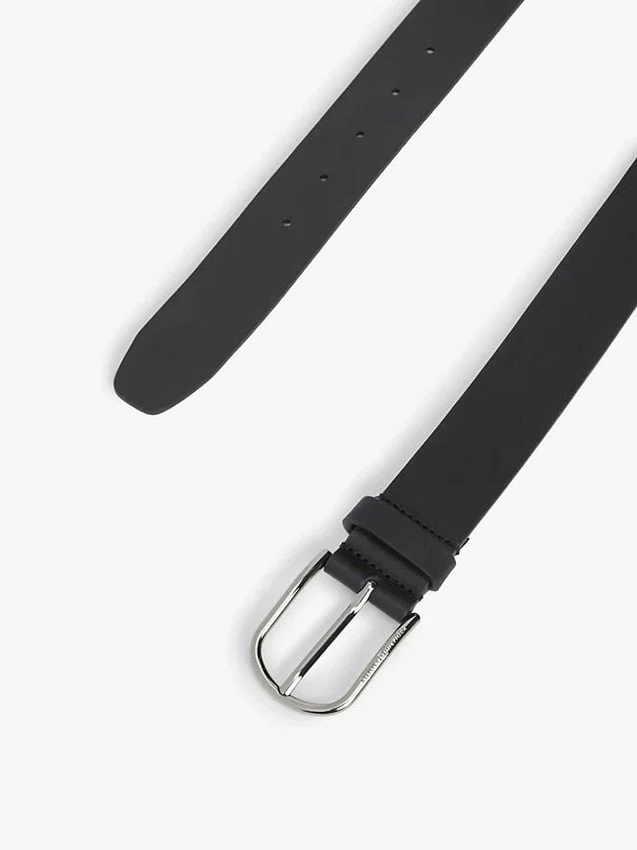 ラウンドバックル スムースレザーベルト ラウンドバックル スムースレザーベルト