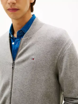刺繍入りアイレットスウェットシャツ