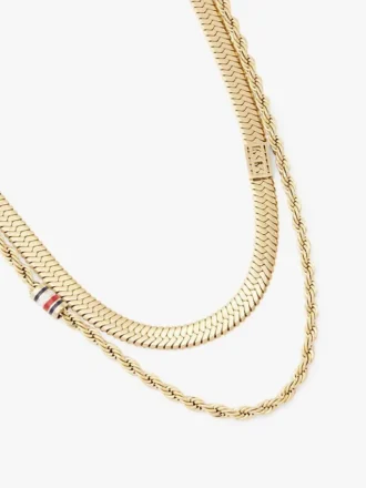 ダブルレイヤーネックレス ダブルレイヤーネックレス