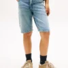 キッズ用ストレートデニムショーツ
