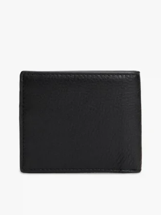 ペブルドレザー製二つ折り財布 ペブルドレザー製二つ折り財布