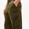 ガーメントダイ ストレートカーゴパンツ ガーメントダイ ストレートカーゴパンツ