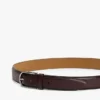 ラウンドバックル レザーベルト ラウンドバックル レザーベルト