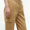 ストレッチコットン カーゴジョガー