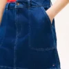 デニム ユーティリティ ミニスカート デニム ユーティリティ ミニスカート