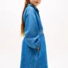 キッズ シャンブレー シャツドレス