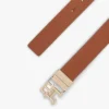 モノグラムバックル リバーシブルレザーベルト モノグラムバックル リバーシブルレザーベルト