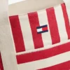 ノーティカルストライプ キャンバストートバッグ