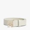 モノグラムバックル レザーベルト