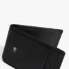 ペブルドレザー マグネット式二つ折り財布