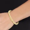 モノタイプ メタルビーズ ブレスレット