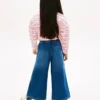 キッズ デニムキュロット