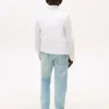キッズ用 ブリーチウォッシュ ストレートジーンズ