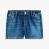 キッズ デニム プルオン ショーツ