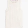 ケーブルニット タンクトップ ケーブルニット タンクトップ