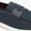 ヌバックレザー ローファー