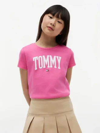 キッズ トミー ロゴ Tシャツ