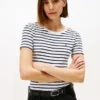 ストライプ クルーネック フェイバリット Tシャツ ストライプ クルーネック フェイバリット Tシャツ