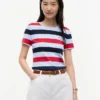ラグビーストライプ クルーネックTシャツ ラグビーストライプ クルーネックTシャツ